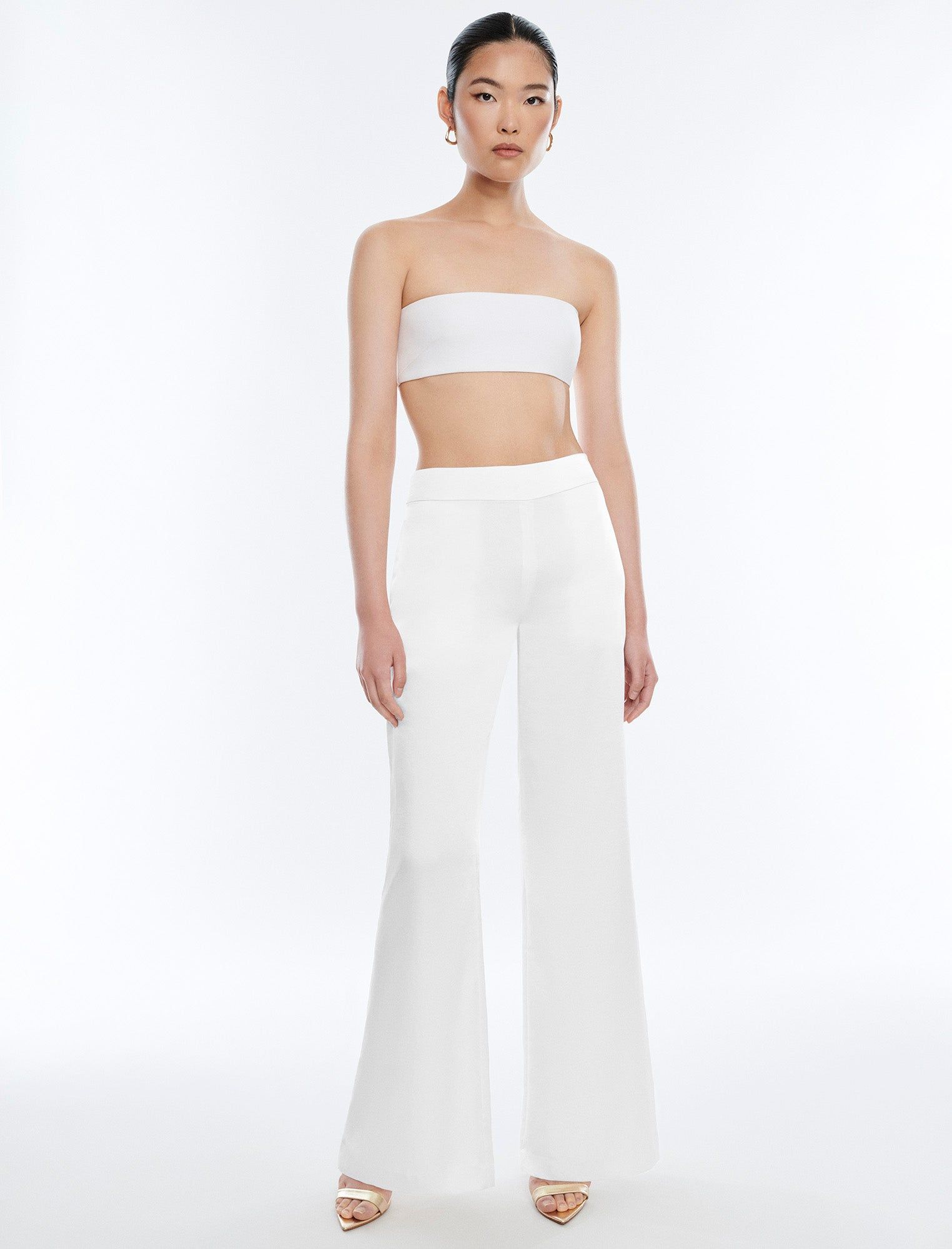 Satin Wide-Leg Trouser sold by BCBGMaxAzria product image thumbnail 5