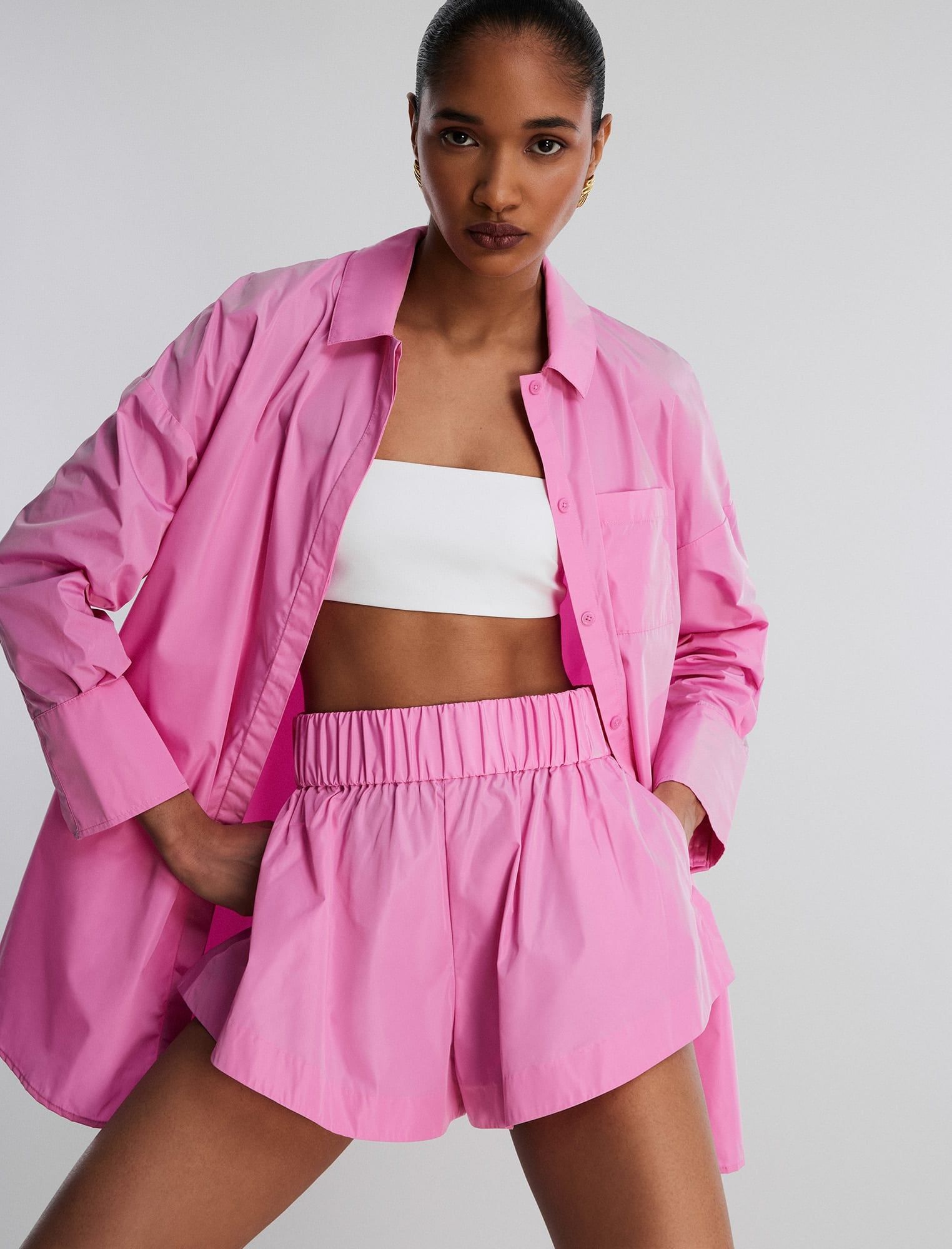 Serena High-Waisted Short sold by BCBGMaxAzria product image thumbnail 6