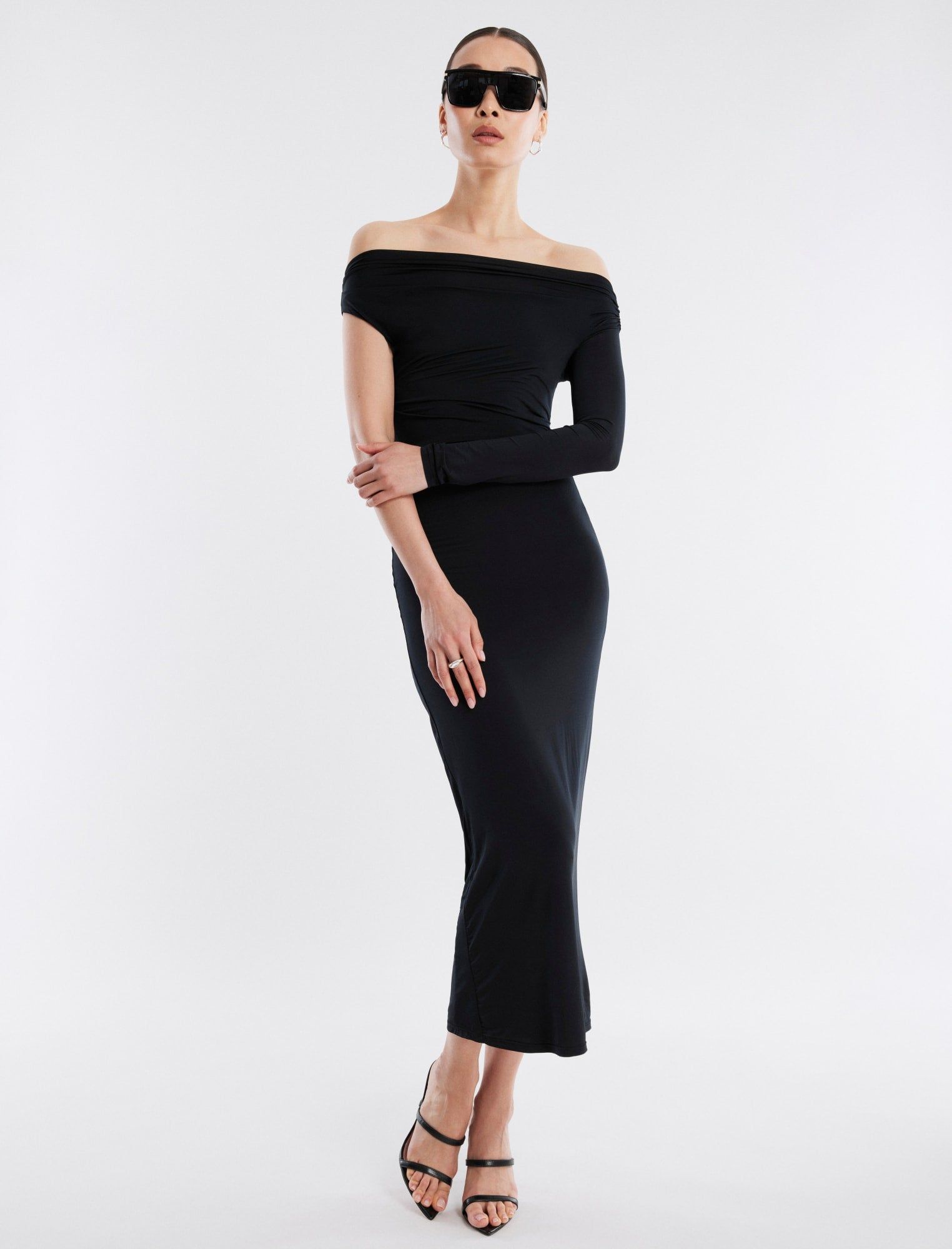 Lisalla Draped Dress sold by BCBGMaxAzria
