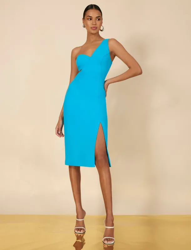 Gryffyn One Shoulder Dress sold by BCBGMaxAzria