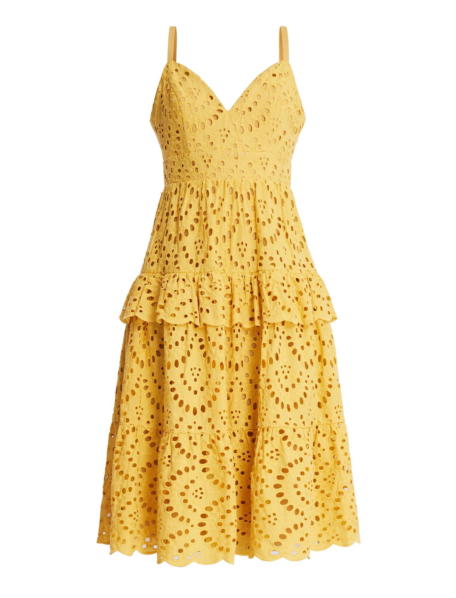 Camille Eyelet Lace Midi Dress sold by BCBGMaxAzria product image thumbnail 8