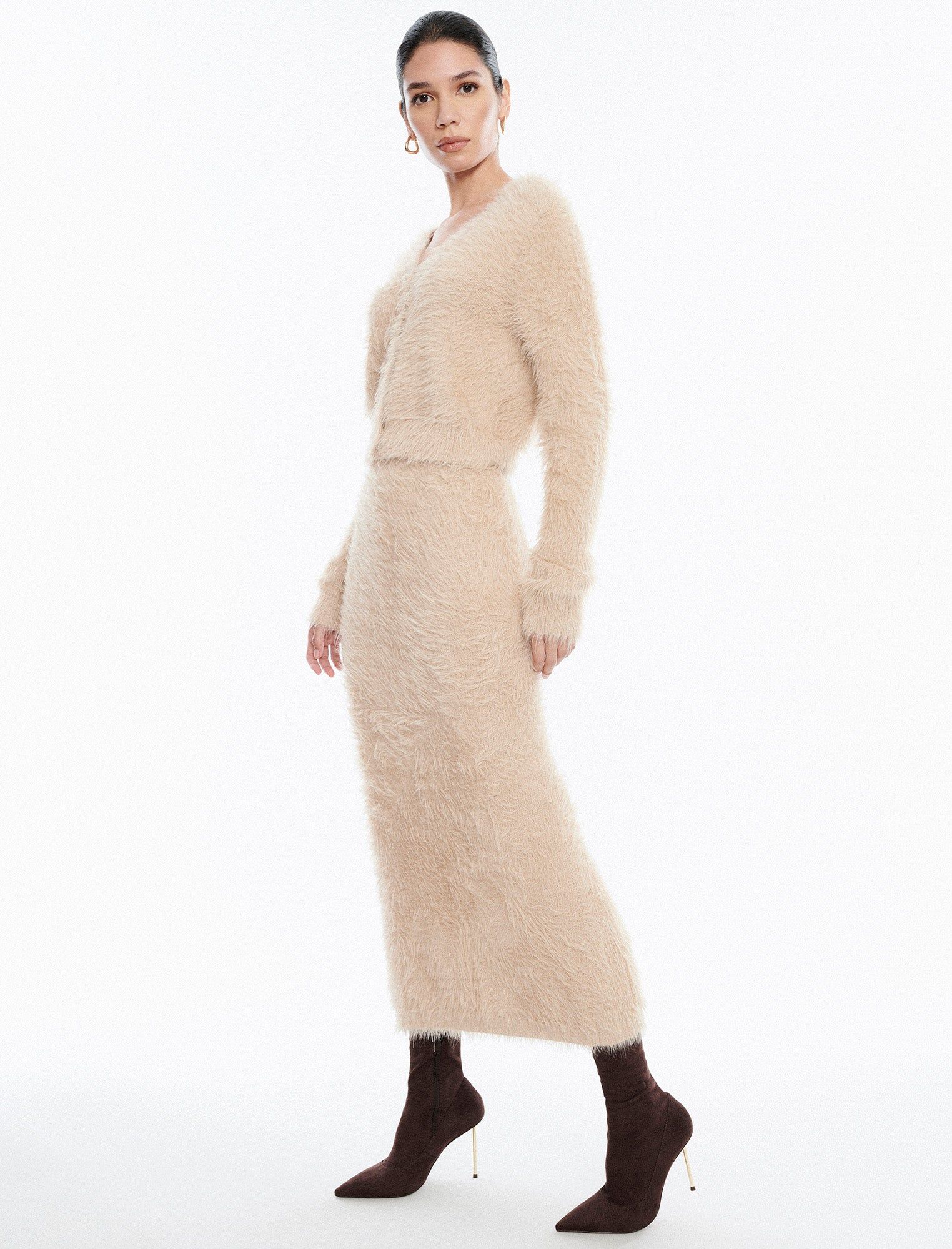 Long Sleeve Cardigan sold by BCBGMaxAzria product image thumbnail 3