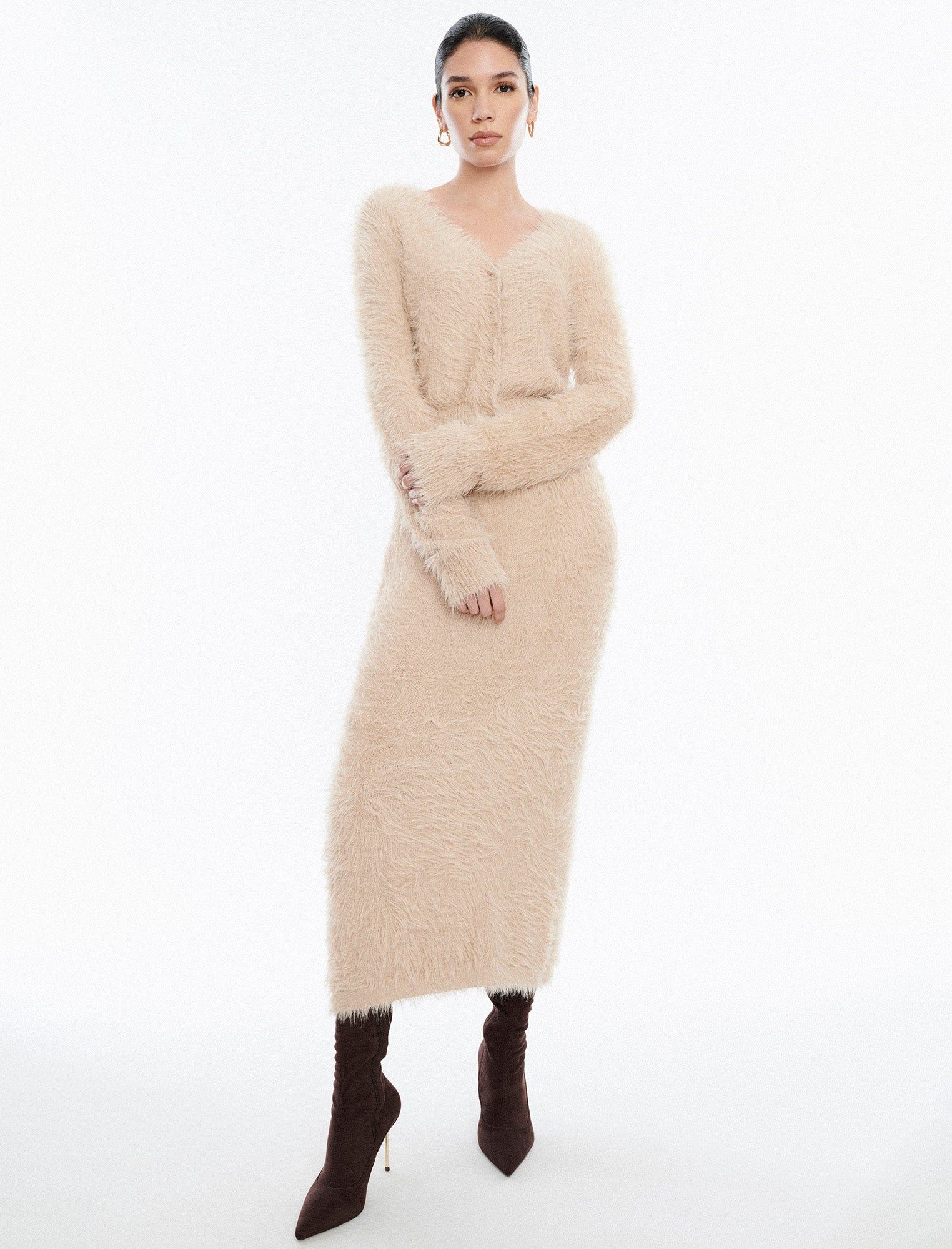 Long Sleeve Cardigan sold by BCBGMaxAzria product image thumbnail 2