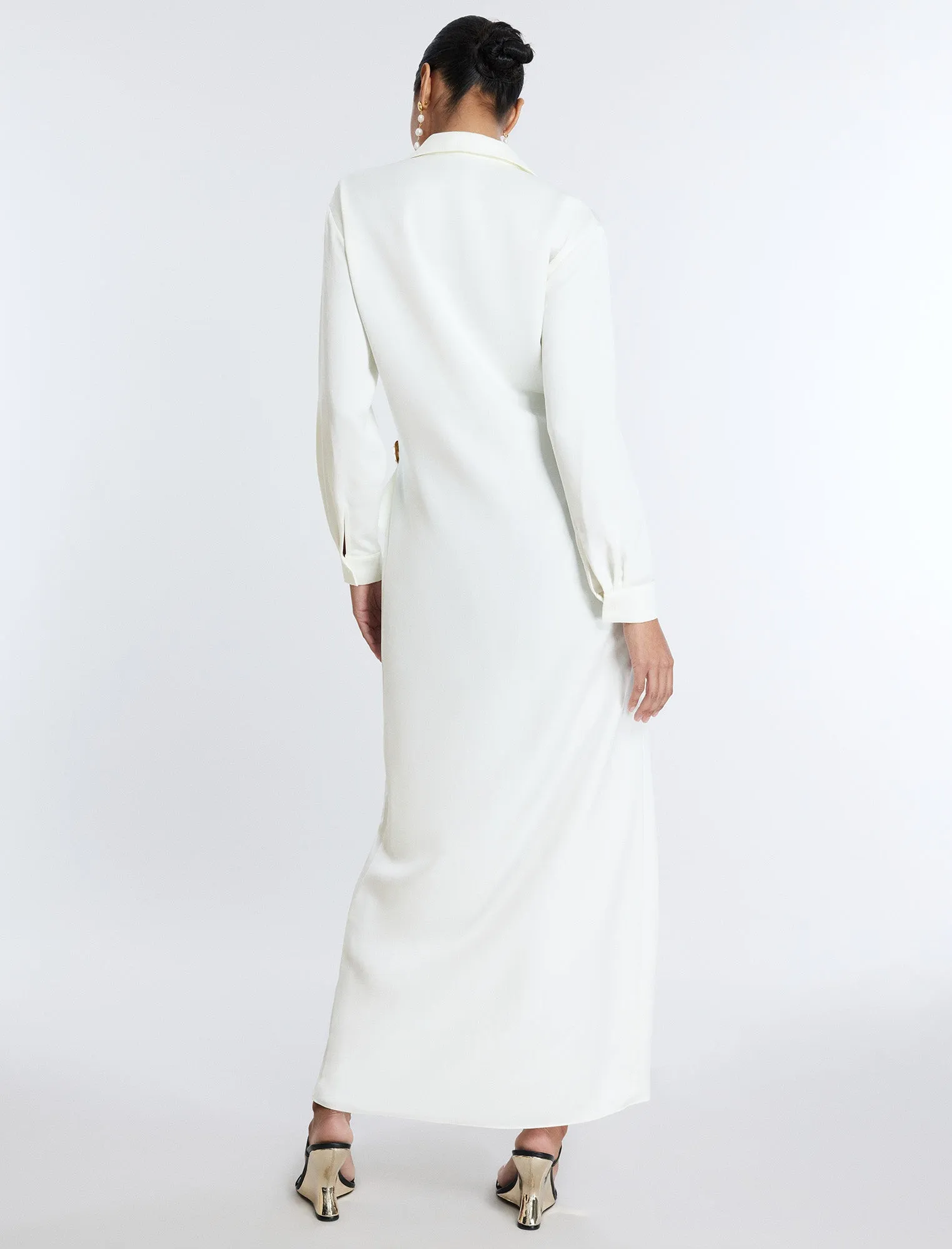 Millie Wrap Tunic Top sold by BCBGMaxAzria product image thumbnail 4