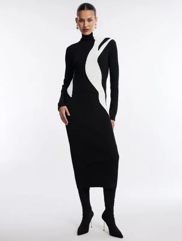 Alani Graphic Dress sold by BCBGMaxAzria