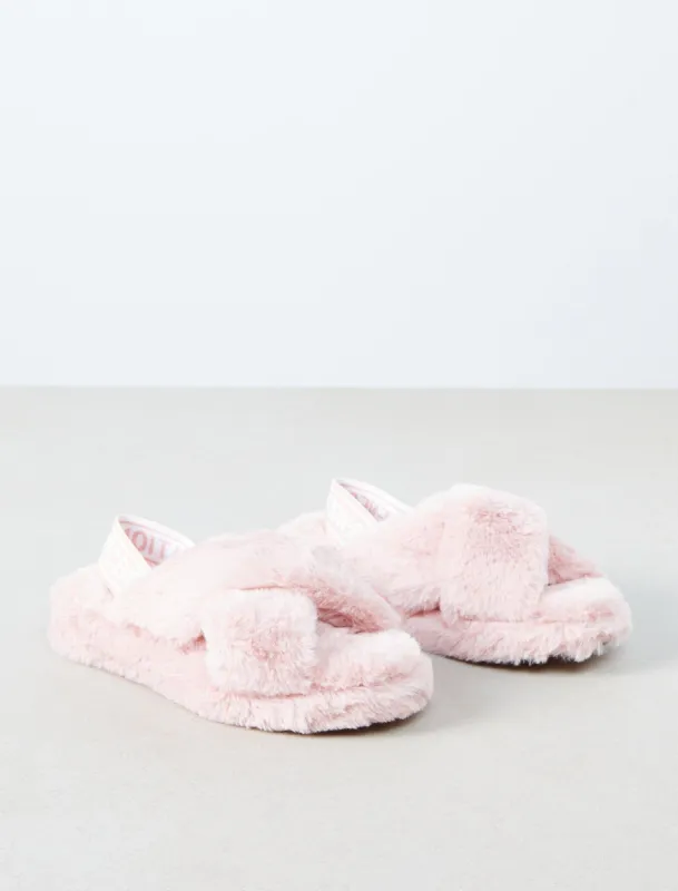 Soffi Slingback Logo Slipper sold by BCBGMaxAzria