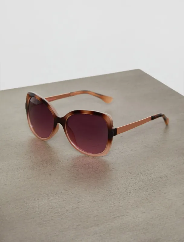 Square Butterfly Sunglasses sold by BCBGMaxAzria