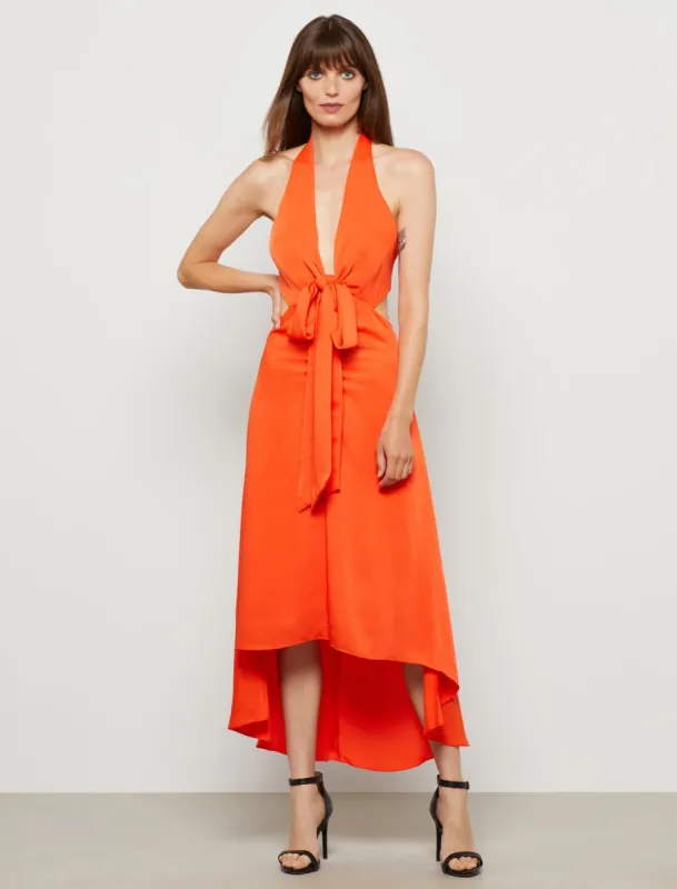 Halter Bow Evening Gown sold by BCBGMaxAzria