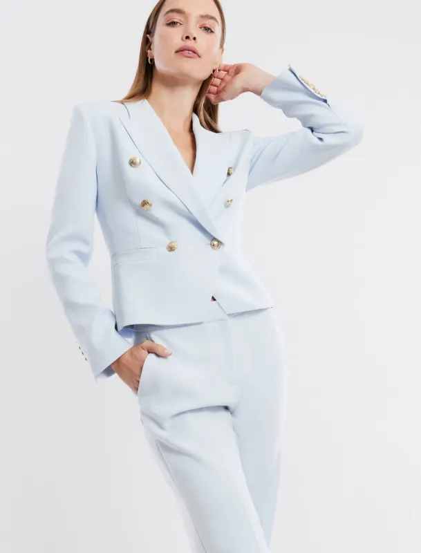 Quinn Double-Breasted Button Blazer sold by BCBGMaxAzria
