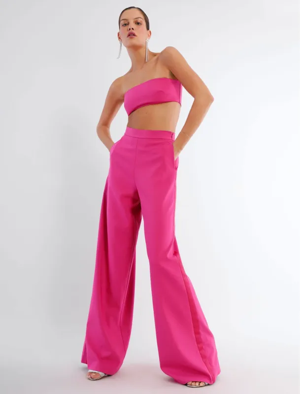 Fairfax Oversized Wide-Leg Trouser sold by BCBGMaxAzria