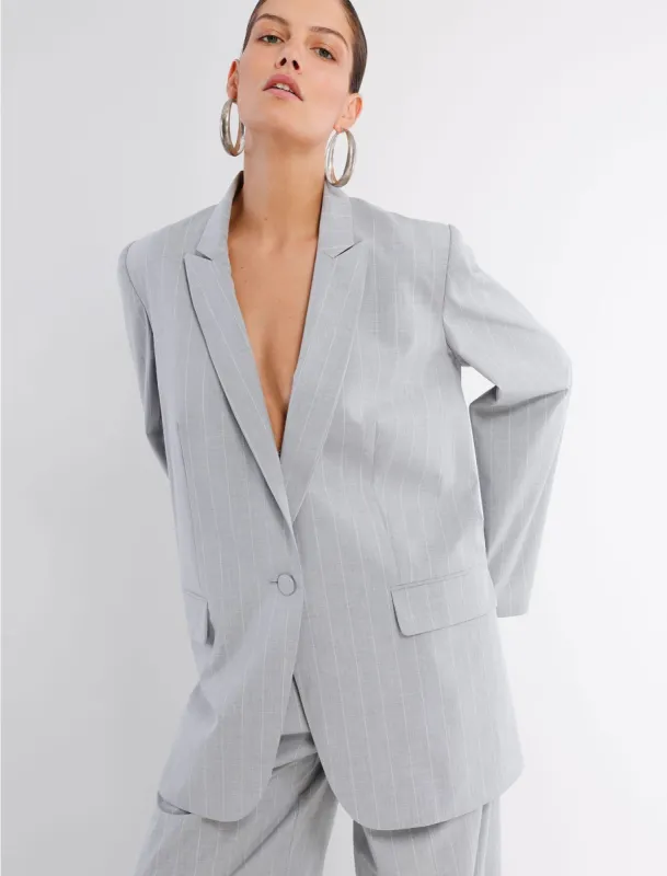 Formosa Oversized Lace-Up Blazer sold by BCBGMaxAzria