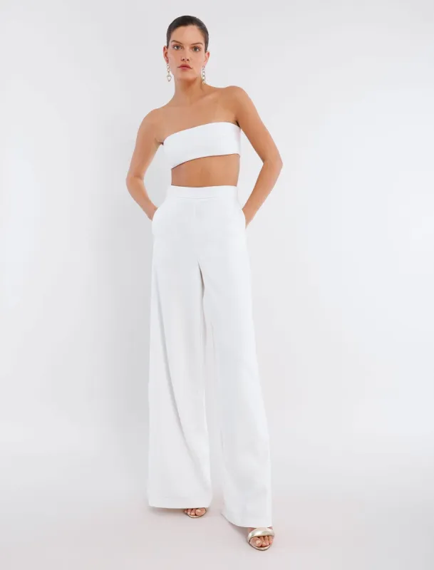 Fairfax Oversized Wide-Leg Trouser sold by BCBGMaxAzria