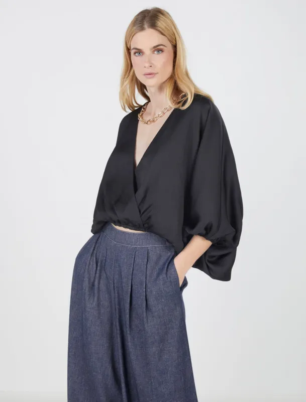Saranity Asymmetrical Shirt sold by BCBGMaxAzria