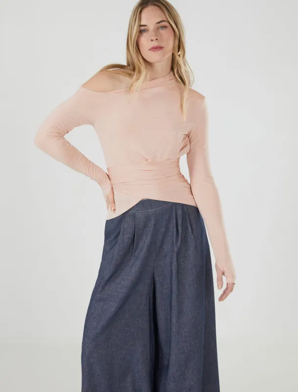 Litzi Long Sleeve Top sold by BCBGMaxAzria