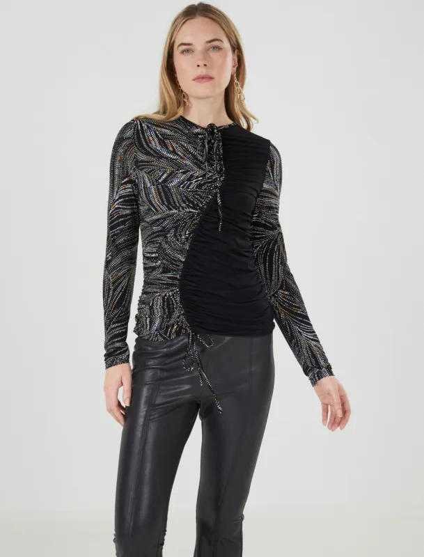 Motzi Long Sleeve Top sold by BCBGMaxAzria