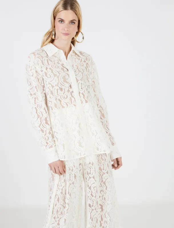Delcy Cotton Top sold by BCBGMaxAzria