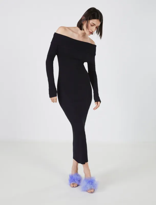 Arturo Off-The-Shoulder Sweater Dress sold by BCBGMaxAzria