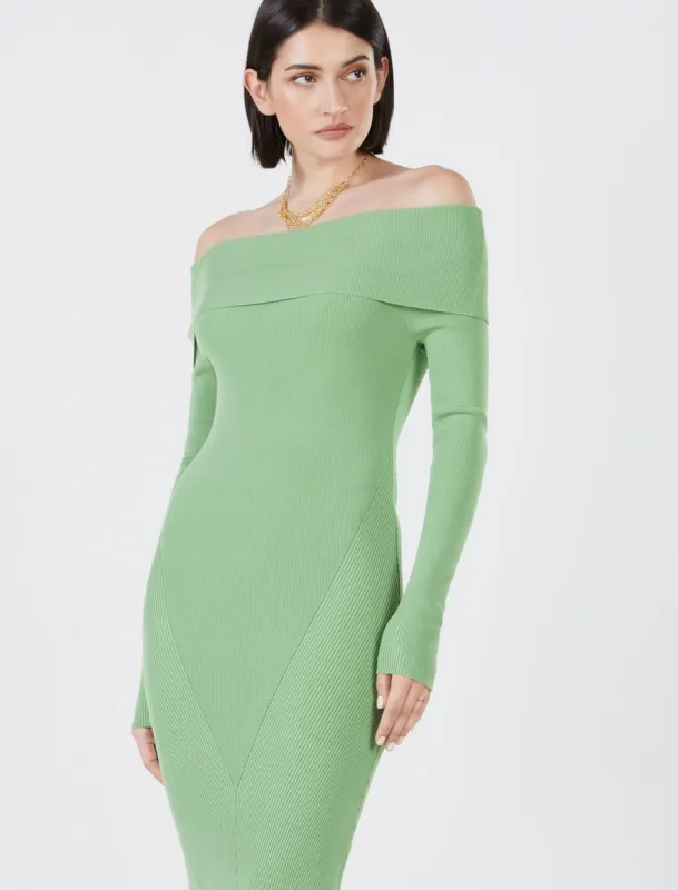 Arturo Off-The-Shoulder Sweater Dress sold by BCBGMaxAzria
