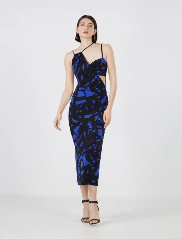 Sergio Asymmetrical Cutout Dress sold by BCBGMaxAzria