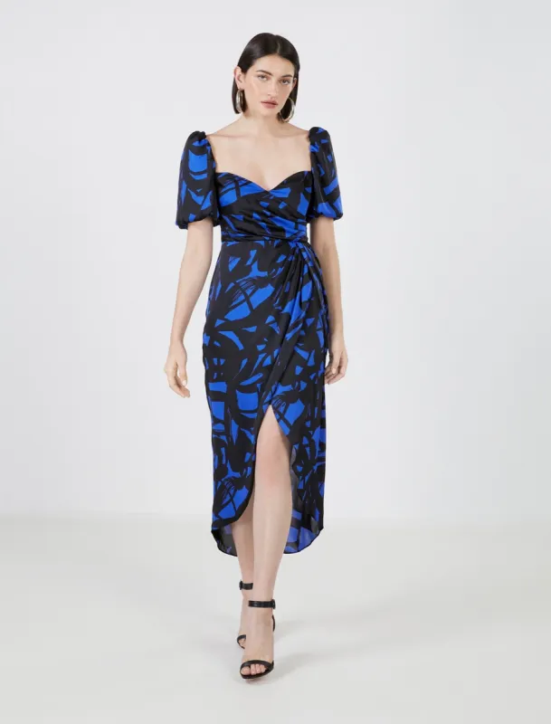 Eliseo Puff Sleeve Dress sold by BCBGMaxAzria
