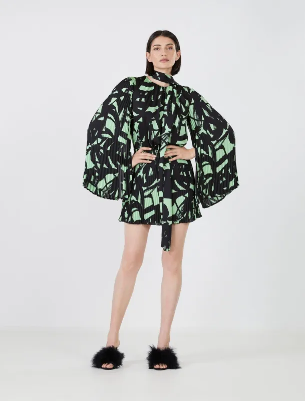 Alfonso Pleated Dress made by BCBGMaxAzria