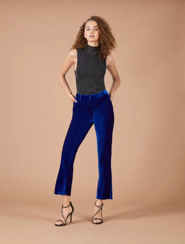Baxter Velvet Flare Pant sold by BCBGMaxAzria