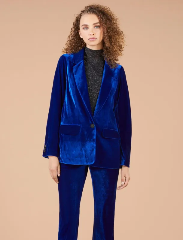 Baxter Velvet Blazer sold by BCBGMaxAzria