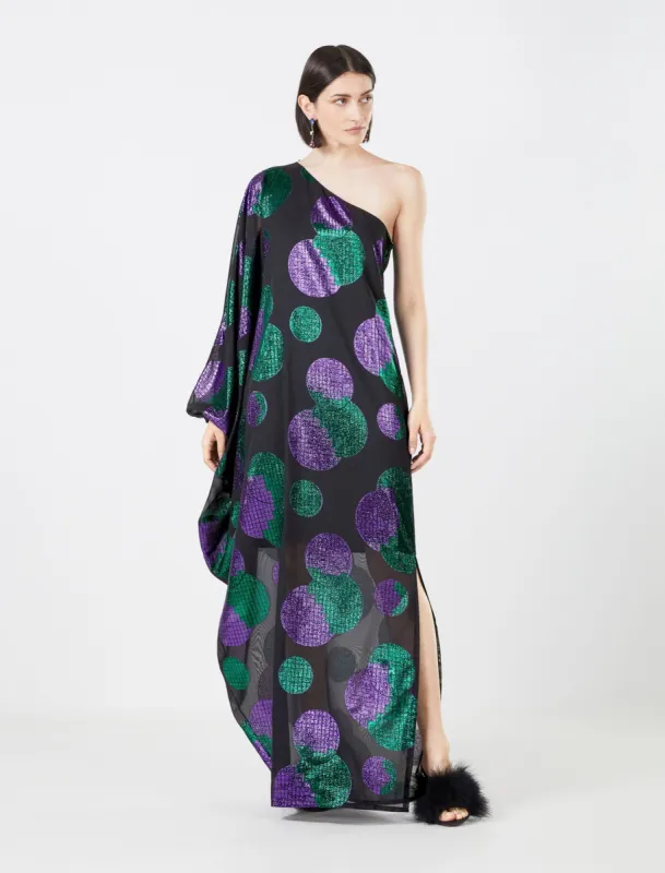 Salvatore One Shoulder Evening Dress sold by BCBGMaxAzria