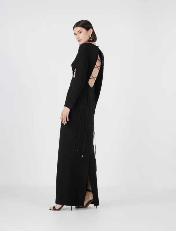 Alessandro Lace-Up Dress sold by BCBGMaxAzria