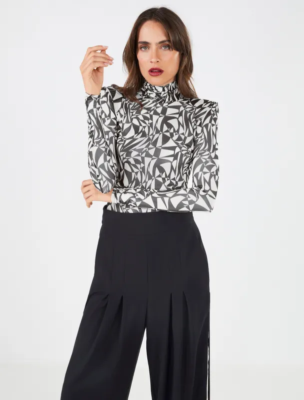 Primavera Turtleneck Top sold by BCBGMaxAzria