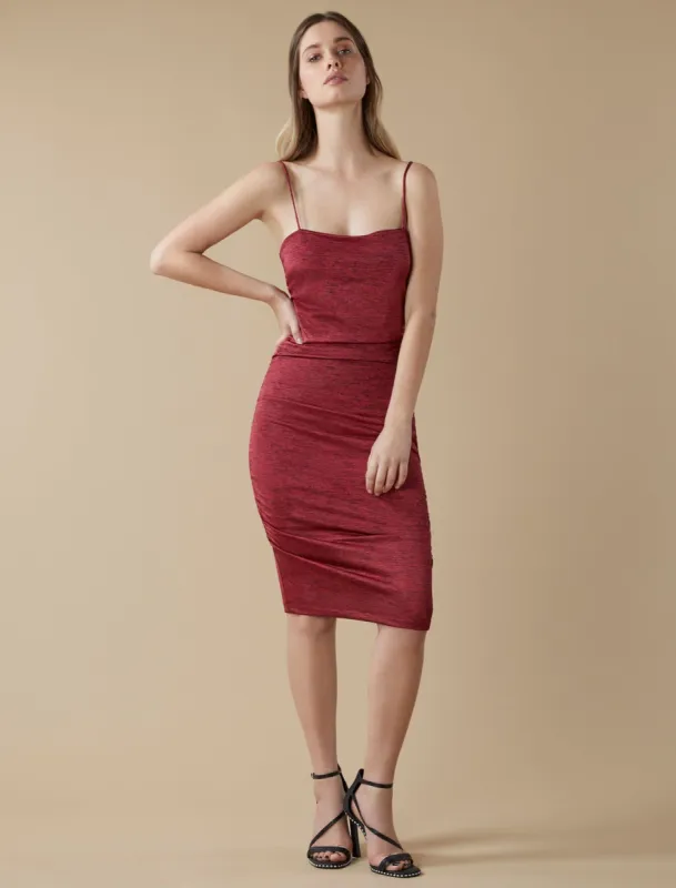 Suki Shirred Bodycon Dress sold by BCBGMaxAzria