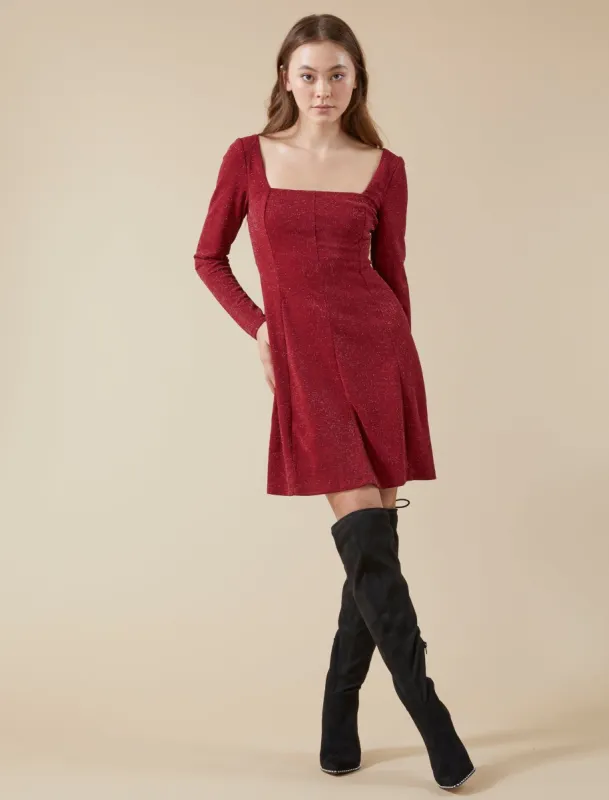 Lux Shimmer Mini Dress sold by BCBGMaxAzria