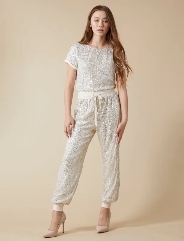 Arbuckle Sequin Jogger sold by BCBGMaxAzria