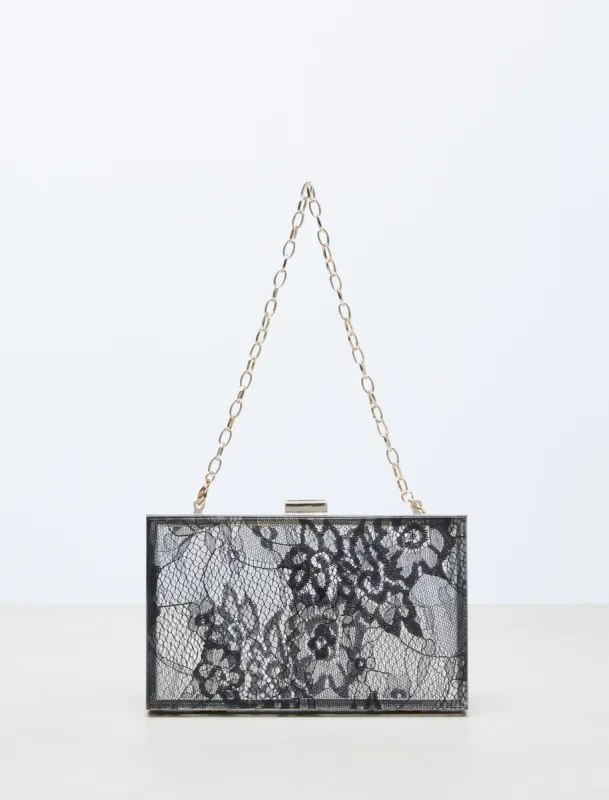 Kate Transparent Evening Bag sold by BCBGMaxAzria