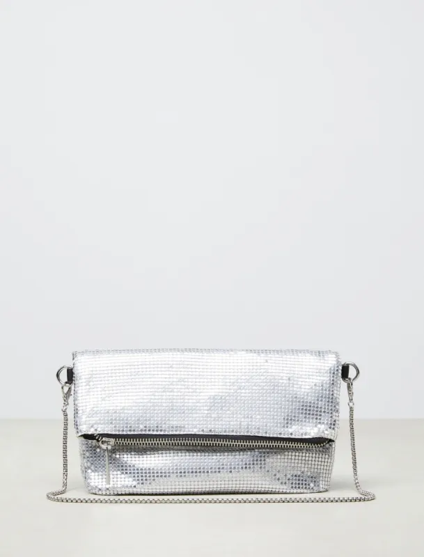 Tyra Foldover Clutch sold by BCBGMaxAzria