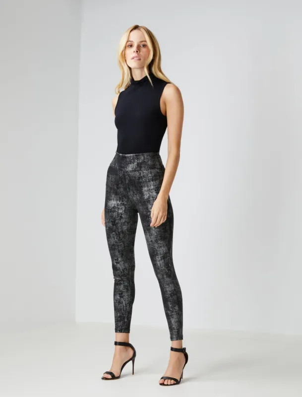 Keily Metallic Foil Legging sold by BCBGMaxAzria