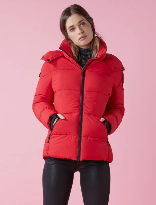 Hooded Puffer Jacket sold by BCBGMaxAzria
