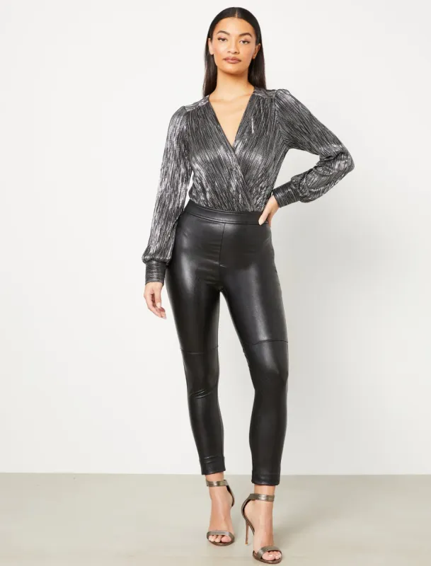 Faux Leather Legging sold by BCBGMaxAzria