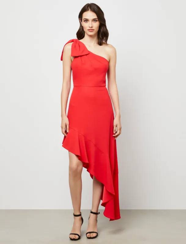 Ella Asymmetrical Evening Dress sold by BCBGMaxAzria