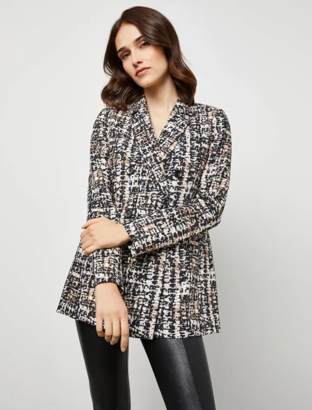 Amari Double-Breasted Blazer sold by BCBGMaxAzria