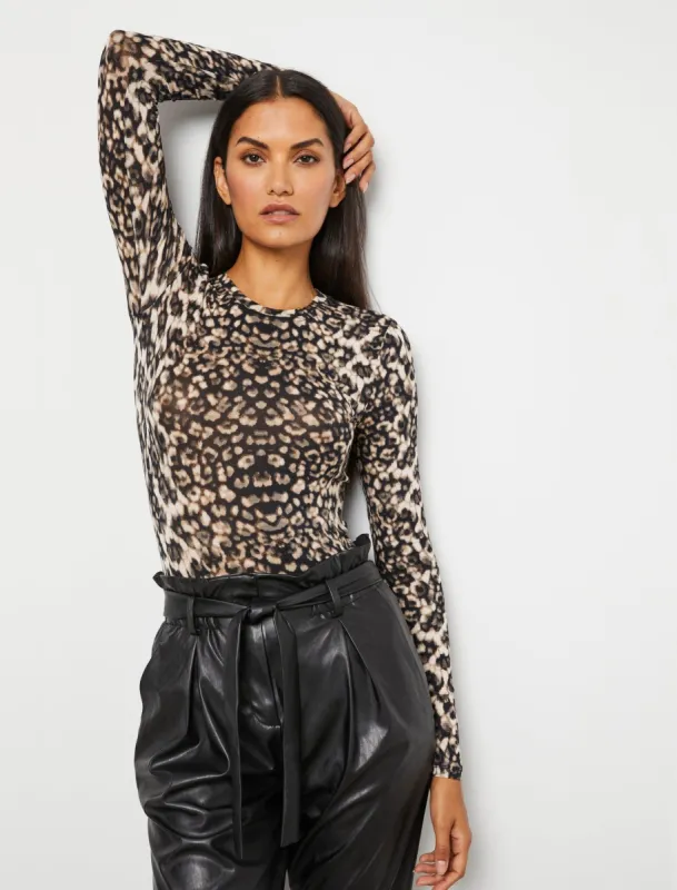 Printed Long Sleeve Tee sold by BCBGMaxAzria