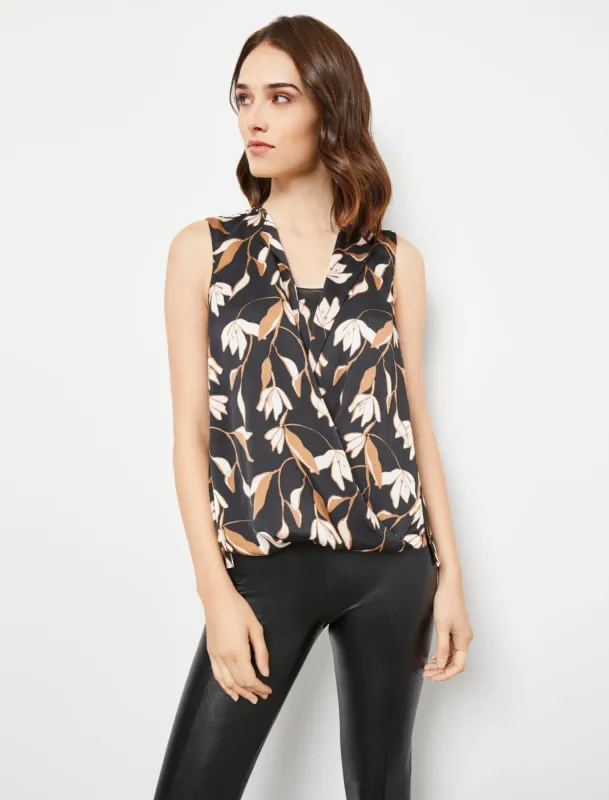 Surplice Sleeveless Top sold by BCBGMaxAzria