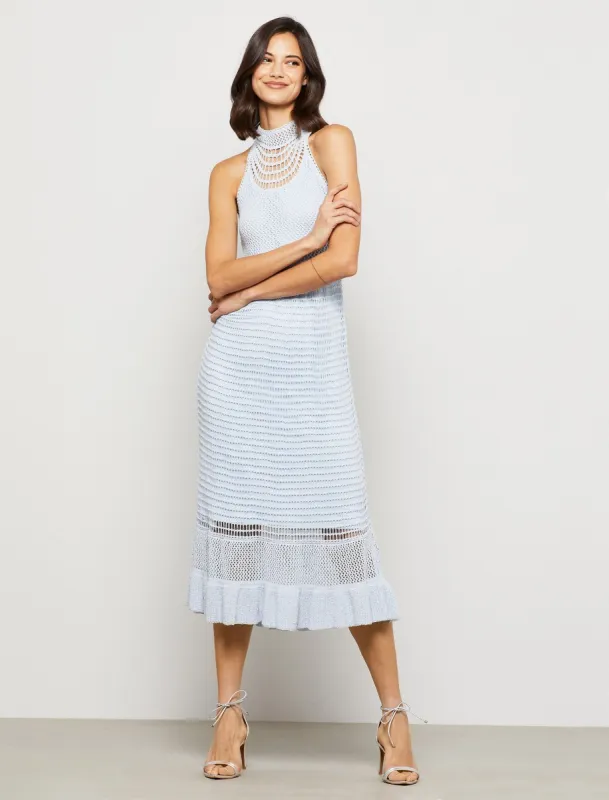 Ara Crochet Midi Dress sold by BCBGMaxAzria