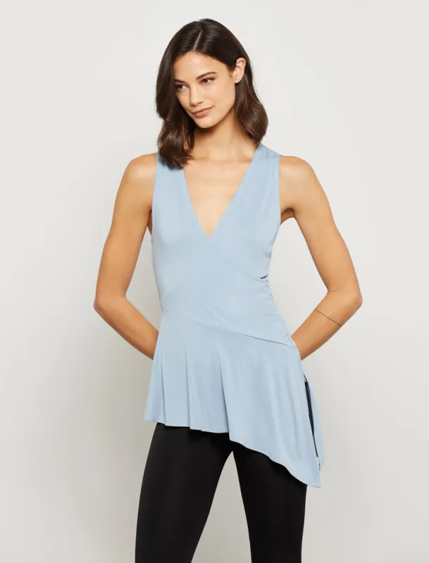 Asymmetrical V-Neck Top sold by BCBGMaxAzria