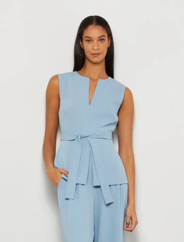 Ashley Sleeveless Tie Top sold by BCBGMaxAzria