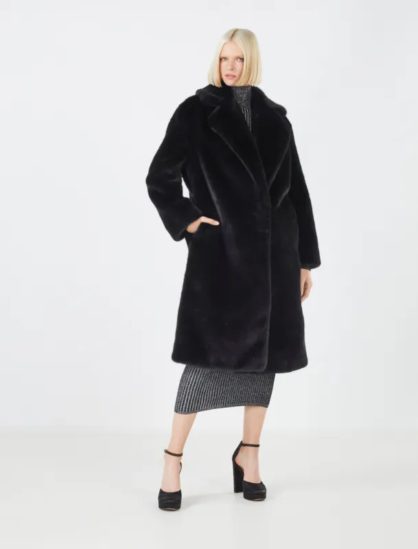 Genny Faux Fur Coat sold by BCBGMaxAzria