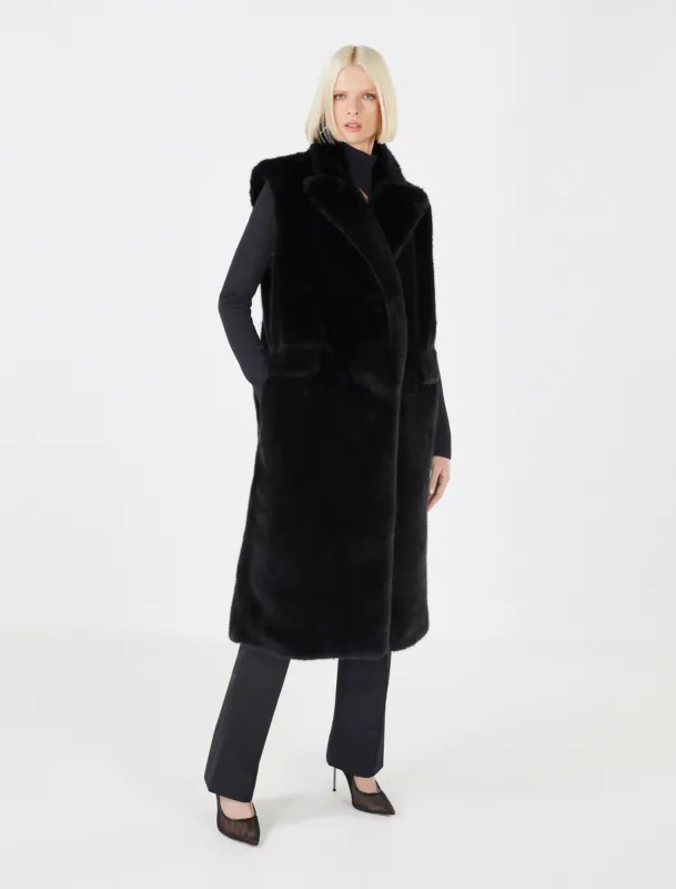 Gessica Faux Fur Coat sold by BCBGMaxAzria