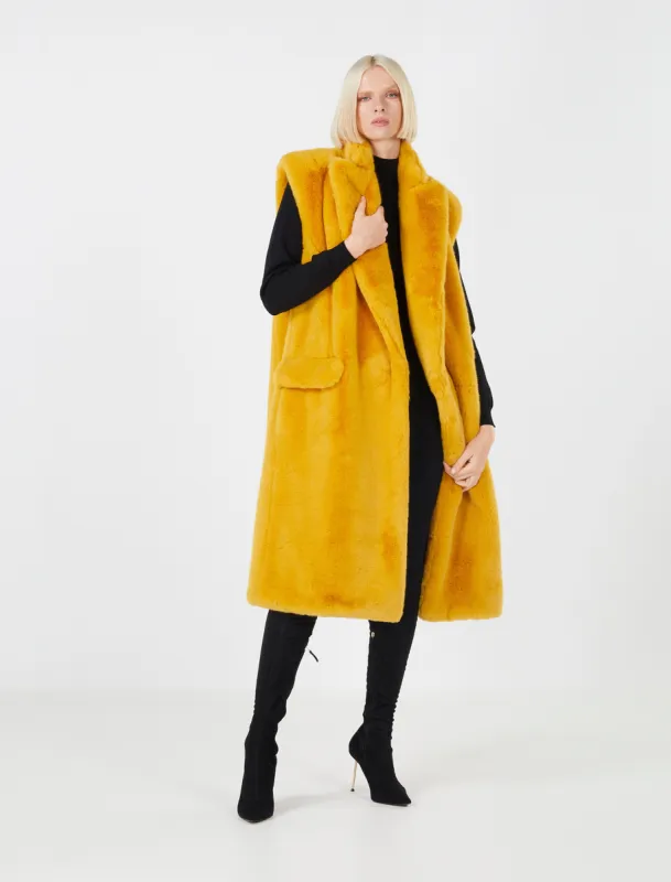 Gessica Faux Fur Coat sold by BCBGMaxAzria
