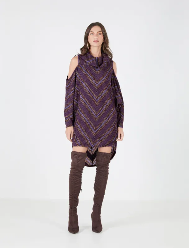 Pia Cowl Neck Dress sold by BCBGMaxAzria