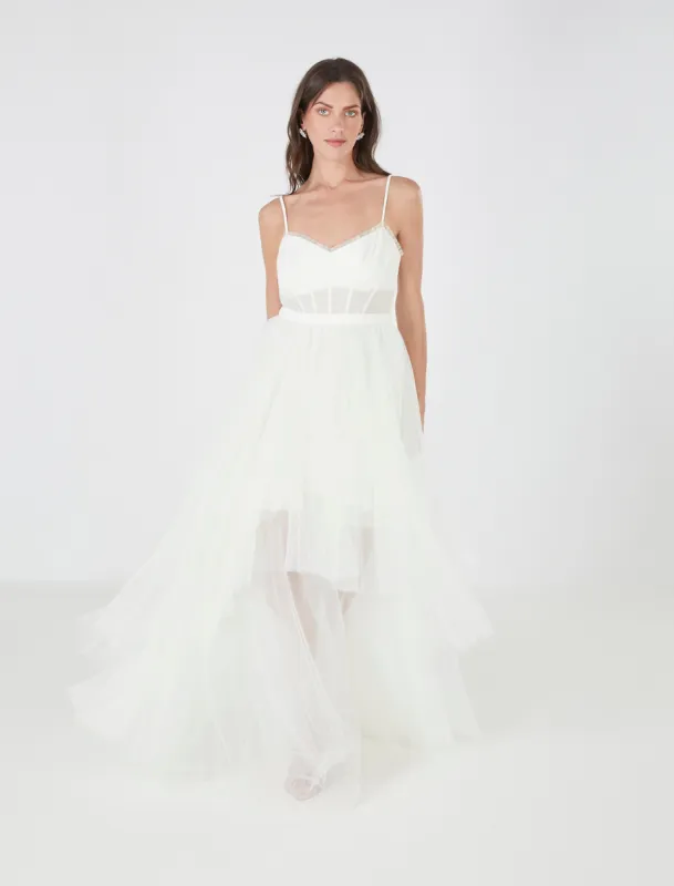 Katherine Tulle Evening Gown sold by BCBGMaxAzria